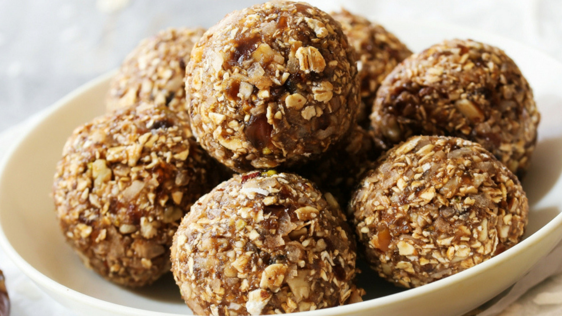 Almond Energy Balls - Living Meatless Nutrition & Wellness with Rachel Joy